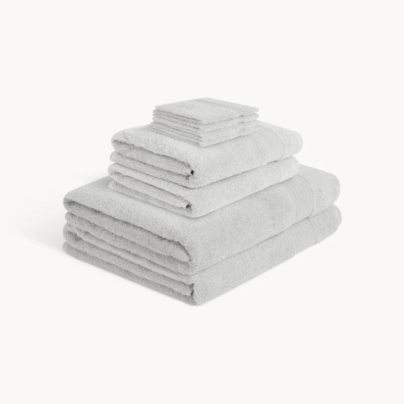 Luxury Cotton Towel Bundle White
