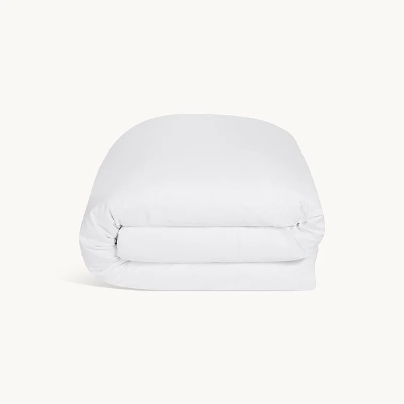 The Aura Collection Duvet Cover White