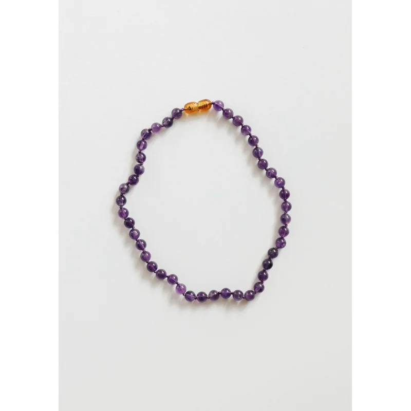 Pure Gemstone + Amethyst || Necklace